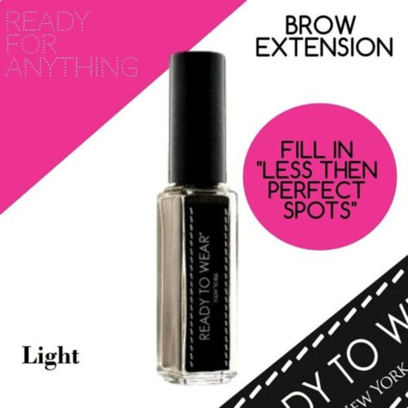 2 X Ready To Wear BROW EXTENSION - Fine Powder Spot Filler - LIGHT - Picture 1 of 3